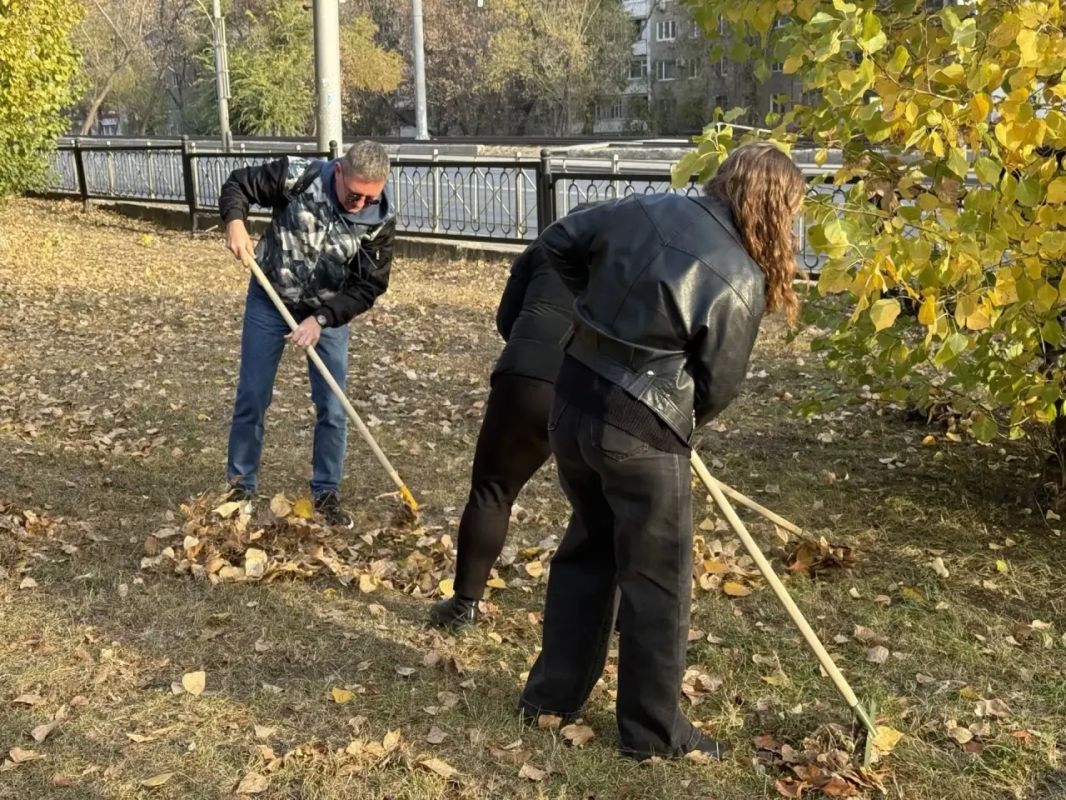 Субботник в последний день осени Субботник в последний день осени